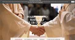 Desktop Screenshot of pfarrelaimgrube.at