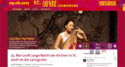 Desktop Screenshot of langenacht.pfarrelaimgrube.at